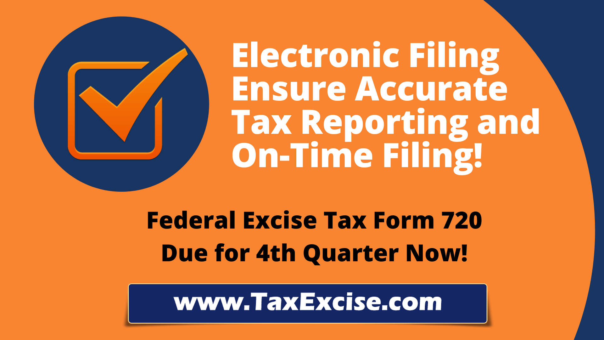 excise tax return IRS Authorized Electronic Filing