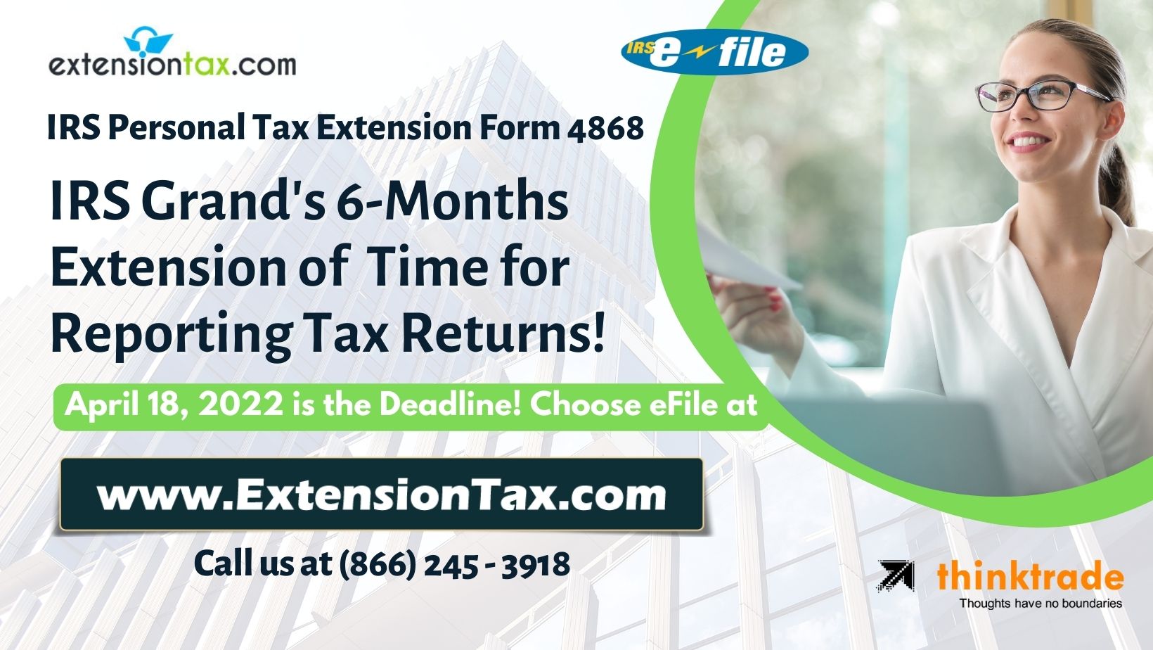Personal Tax Extension Form 4868