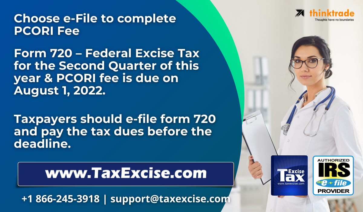 Quarterly Federal Excise Tax Form 720 e-Filing 